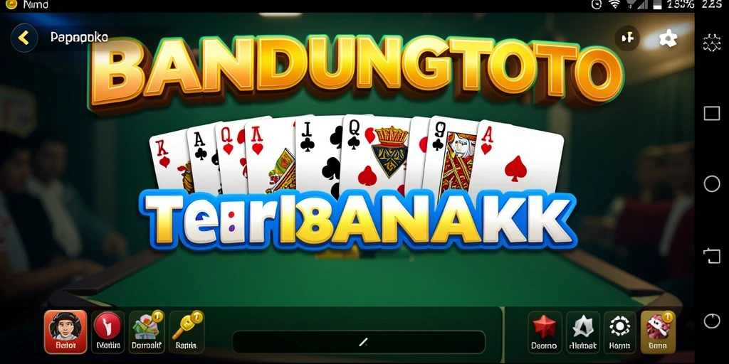 Screenshot gameplay BANDUNGTOTO yang menunjukkan momen seru permainan Domino.