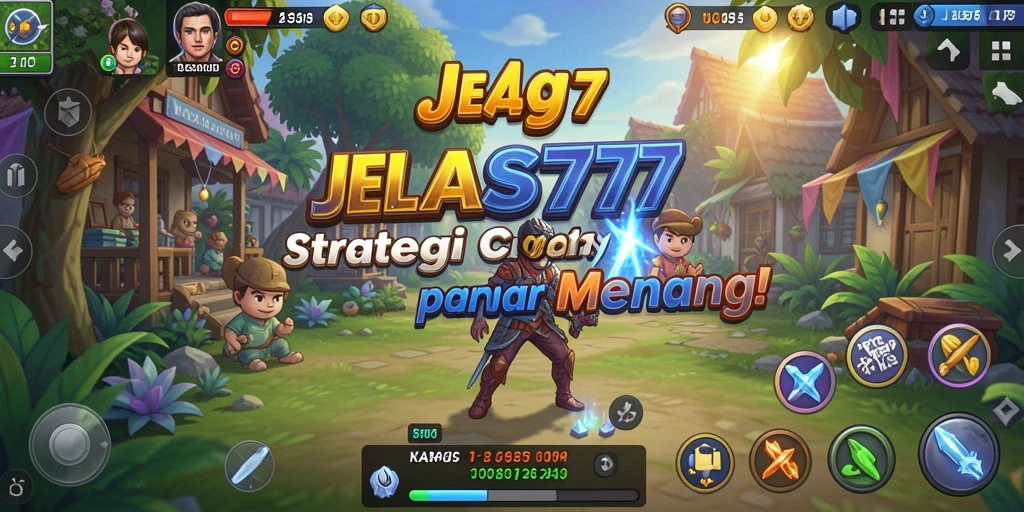 Tampilan gameplay menarik dalam permainan strategi JELAS777.