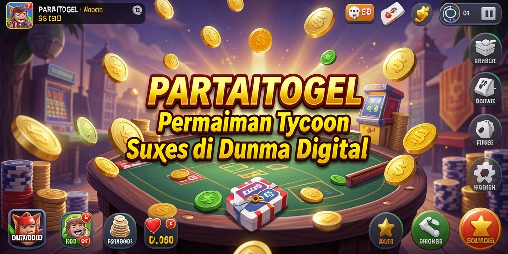 Tangkapan layar utama dari gameplay PARTAITOGEL yang menunjukkan pengelolaan bisnis.